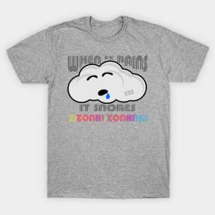 When it rains, it snores! T-Shirt